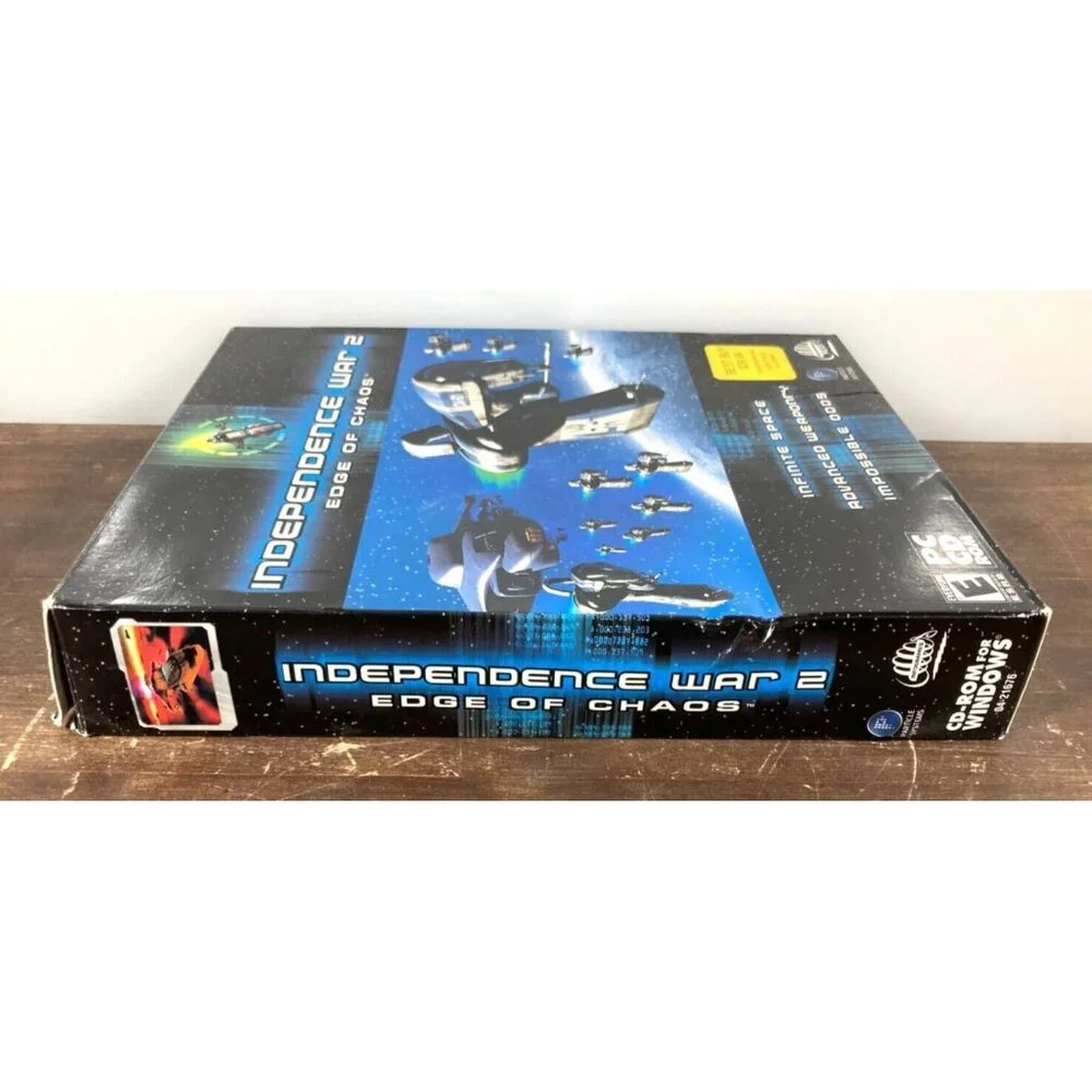 Independence War 2 Edge of Chaos PC CD-Rom Big Box Video Game 2000 Windows
